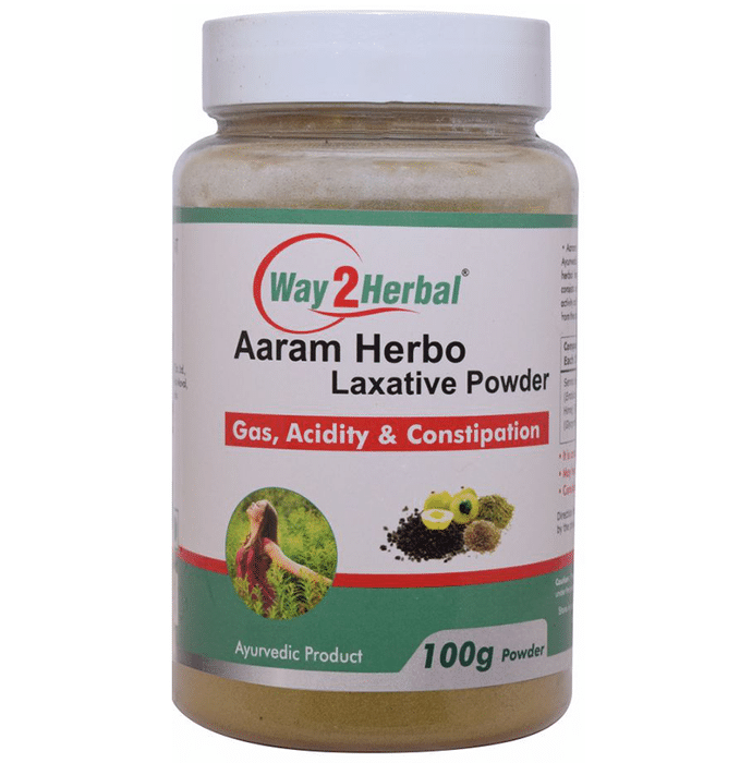 Way2Herbal Gas, Acidity & Constipation Aaram Herbo Laxative Powder