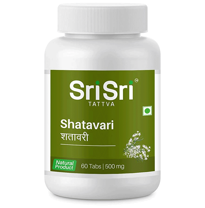 Sri Sri Tattva Shatavari 500mg Tablet