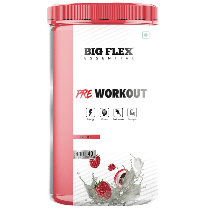 Big Flex Pre Workout Powder Lychee