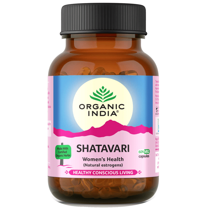 Organic India Shatavari Veg Capsule