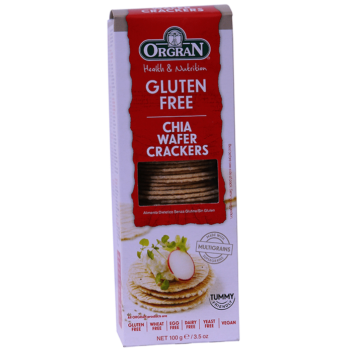 Orgran Chia Wafer Crackers