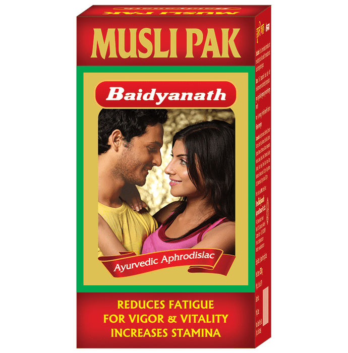 Baidyanath Musli Pak Reduces Fatigue & Increases Stamina Powder