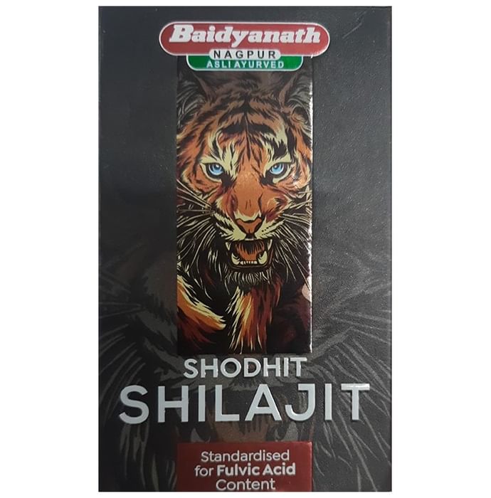 Baidyanath (Nagpur) Shodhit Shilajit Capsule