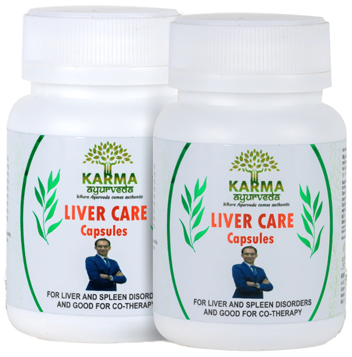 Karma Ayurveda Liver Care Capsule (60 Each)