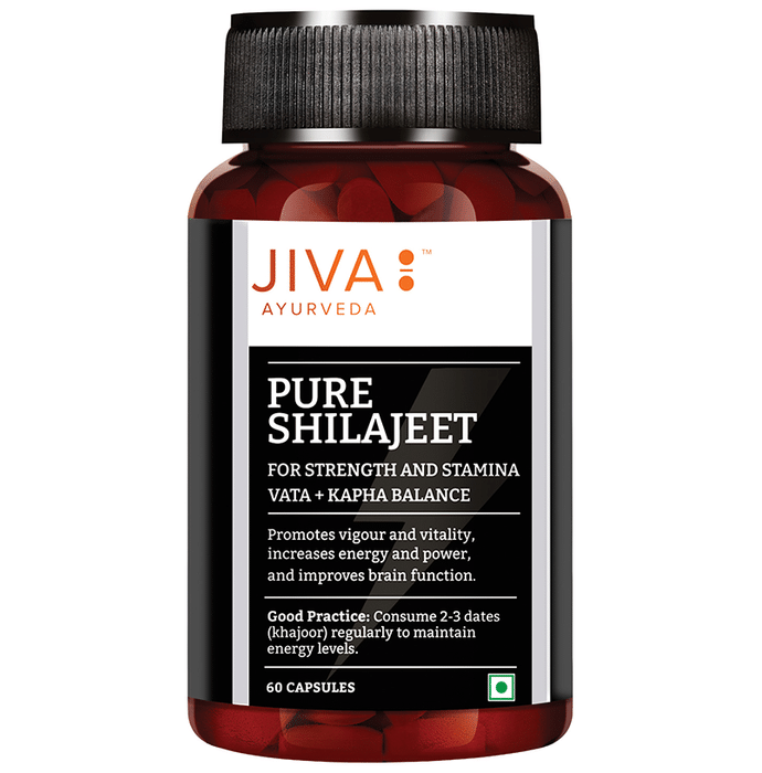Jiva Ayurveda Pure Shilajeet Capsule