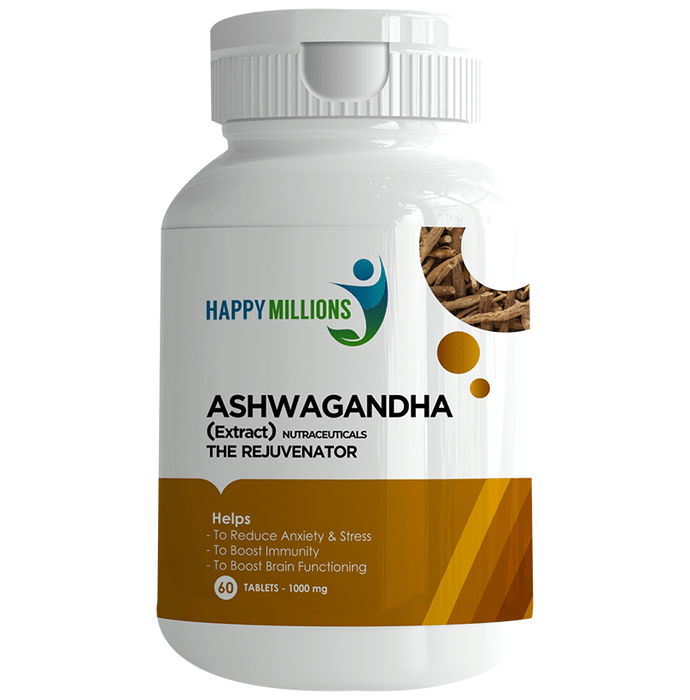 Happy Millions Aswagandha Tablet