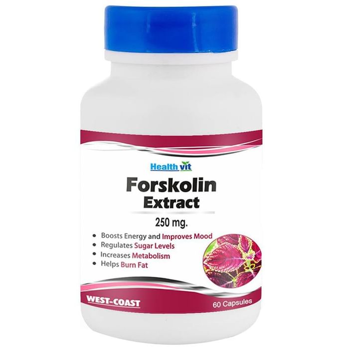 HealthVit Forskolin Extract 250mg Capsule