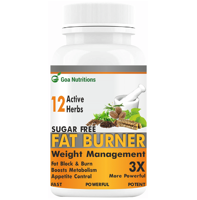 Goa Nutritions Sugar Free Fat Burner Tablet