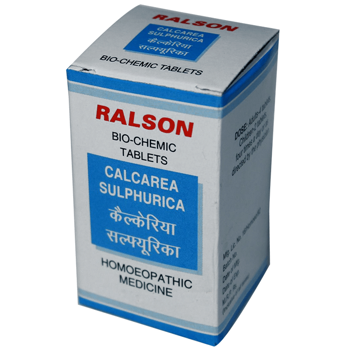 Ralson Remedies Calcarea Sulphurica Biochemic Tablet 200X