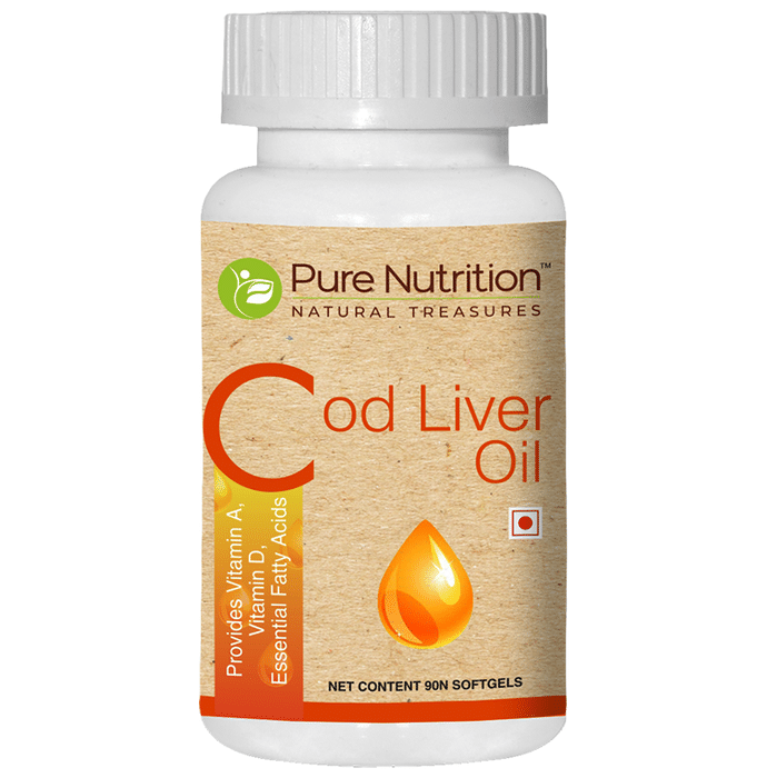 Pure Nutrition Cod Liver Oil Softgel