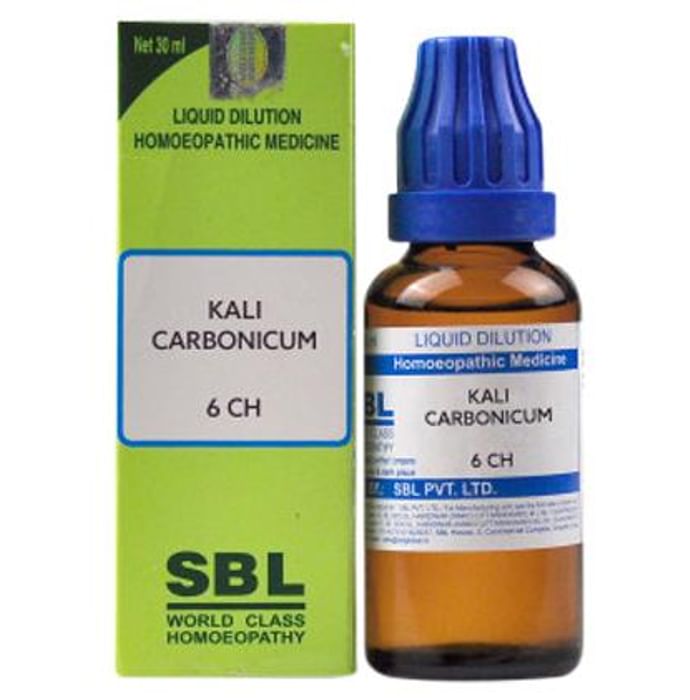 SBL Kali Carbonicum Dilution 6 CH
