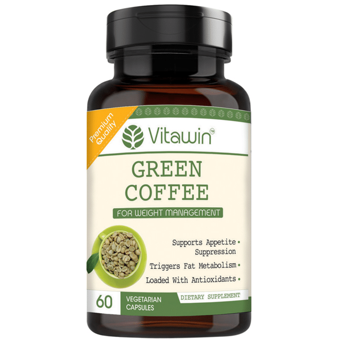 Vitawin Green Coffee 500mg Vegetarian Capsule