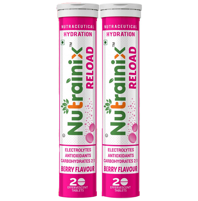Nutrainix Reload Effervescent Tablet (20 Each) Berry