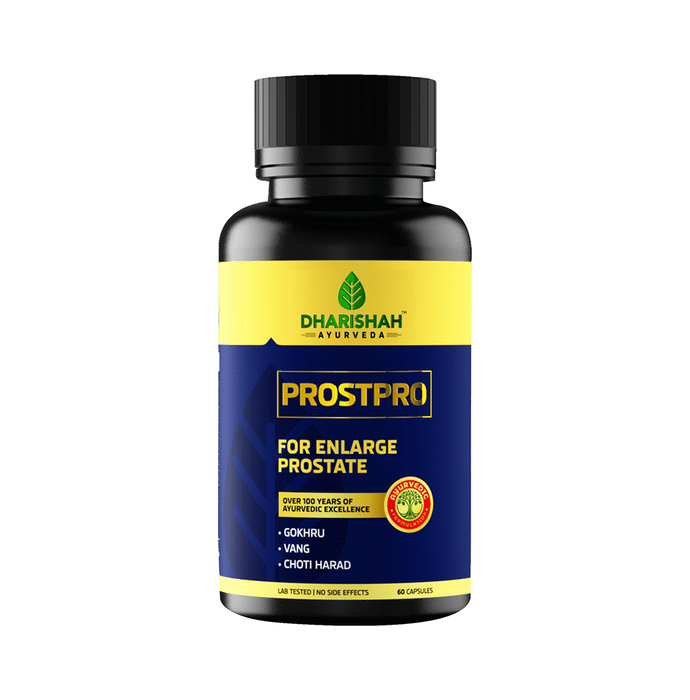 Dharishah Ayurveda Prostpro Capsule for Enlarge Prostate