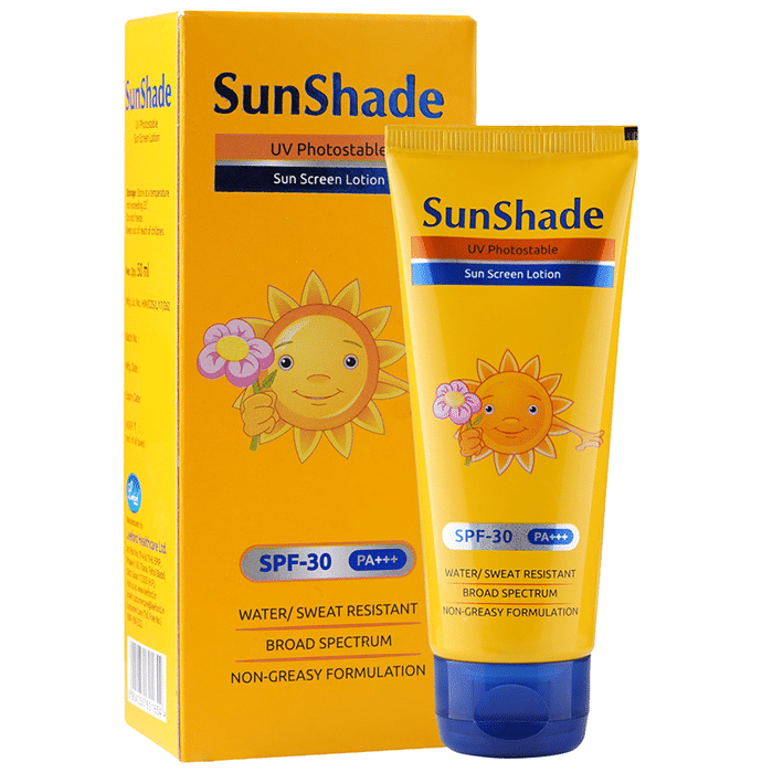 Sunshade UV Photostable Sun Screen Lotion SPF 30 PA+++