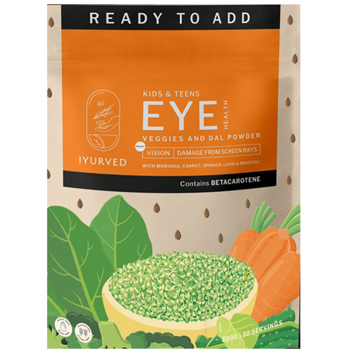 Iyurved Kids & Teens Eye Health Veggies & Dal Powder