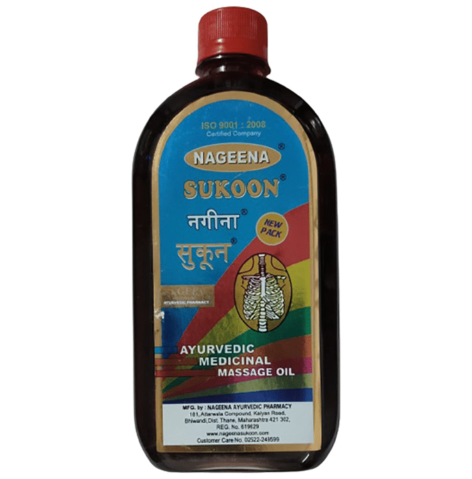 Nageena Sukoon Ayurvedic Medicinal Massage Oil