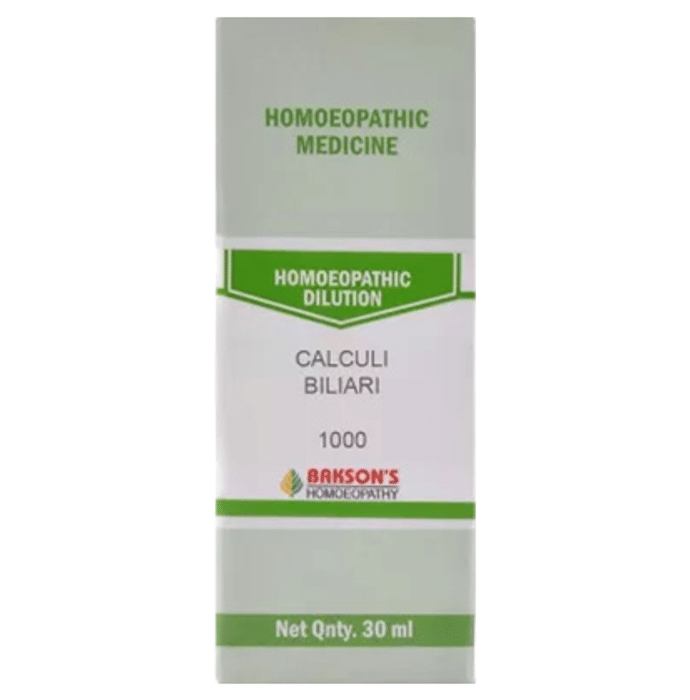 Bakson's Calculi Biliari Dilution 1000 CH