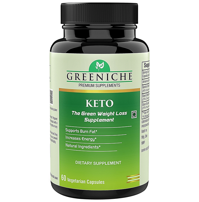Greeniche Keto The Green Weight loss Supplement Vegetarian Capsule
