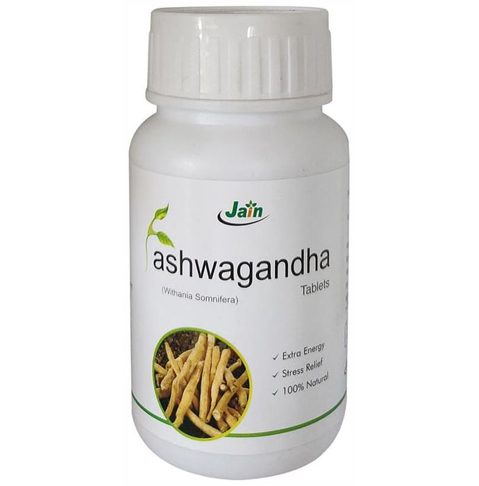 Jain Ashwagandha (Withania Somnifera) 850mg Tablet