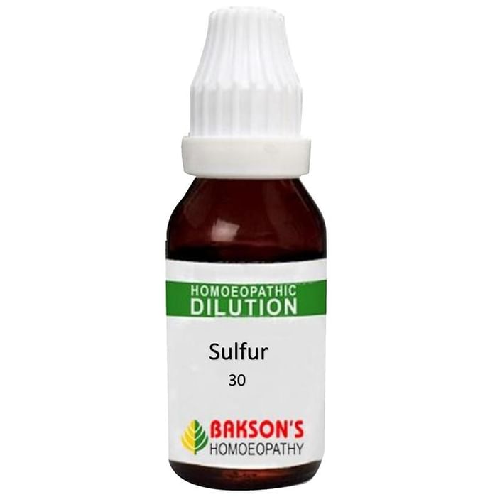 Bakson's Sulfur Dilution 30 CH