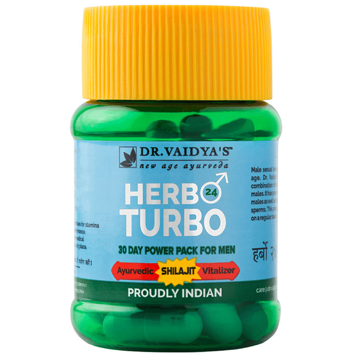 Dr. Vaidya's Herbo 24 Turbo Capsule
