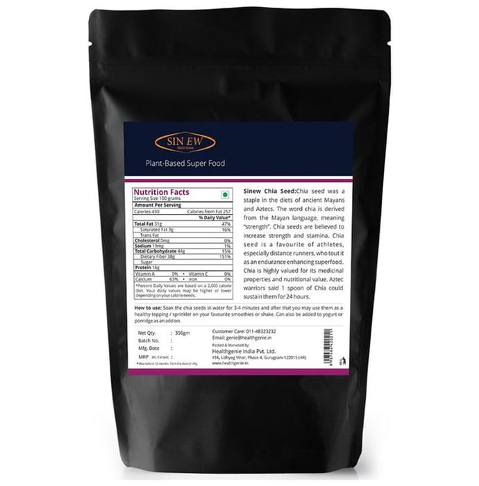 Sinew Nutrition Chia Seeds