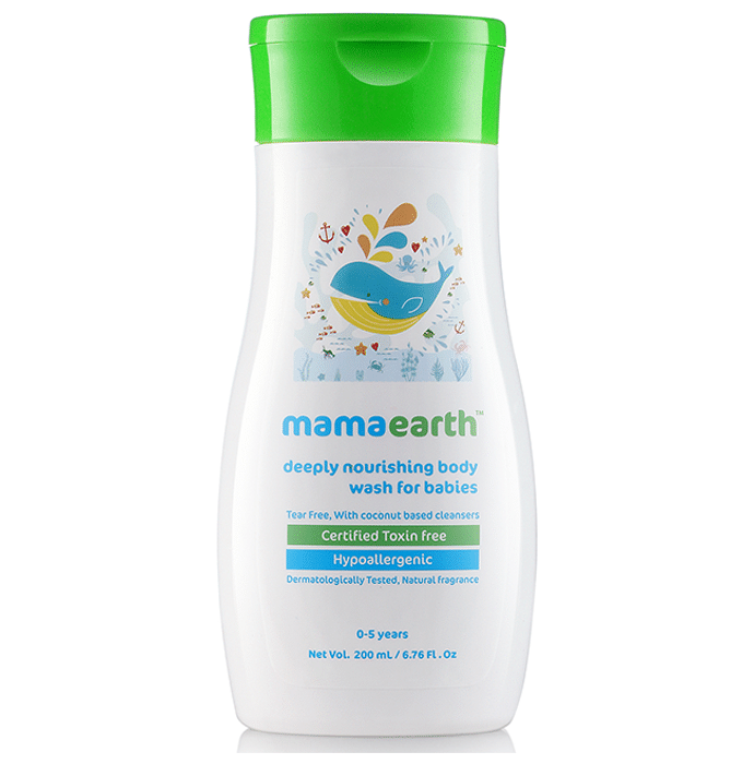 Mamaearth Deeply Nourishing Body Wash for Babies
