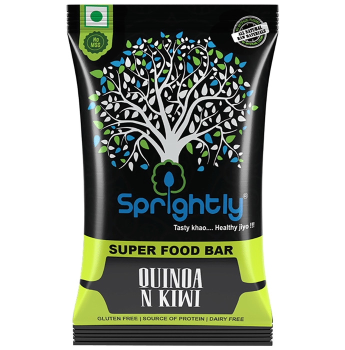 Sprightly Quinoa N Kiwi Super Food Bar