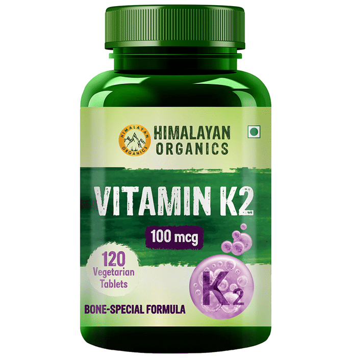 Himalayan Organics Vitamin K2 100mcg Vegetarian Tablet