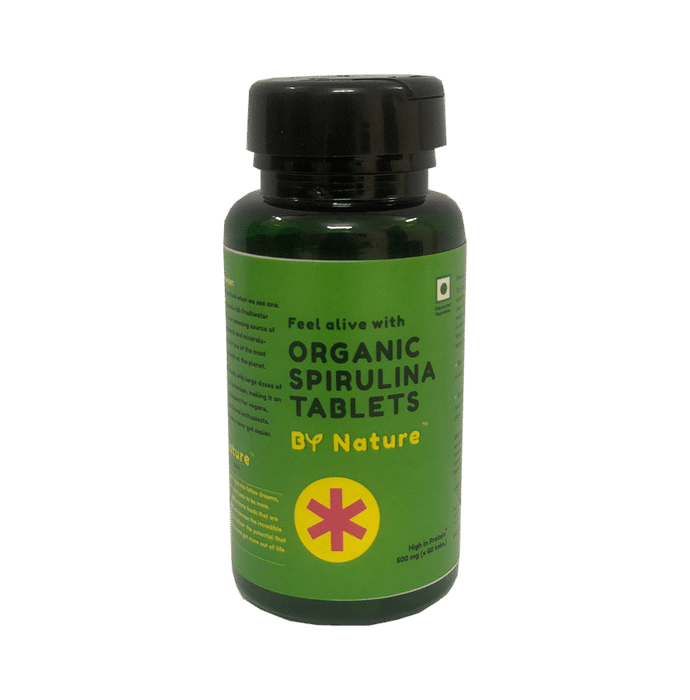 By Nature Organic Spirulina Tablet
