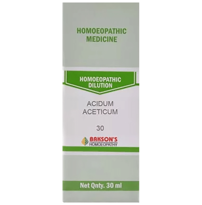 Bakson's Acidum Aceticum Dilution 30