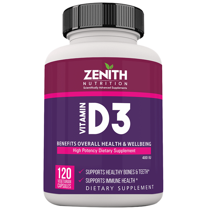 Zenith Nutrition Vitamin D3 Capsule
