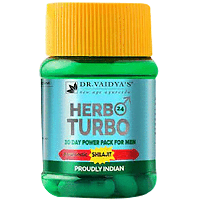 Dr. Vaidya's Herbo 24 Turbo Capsule (30 Each)