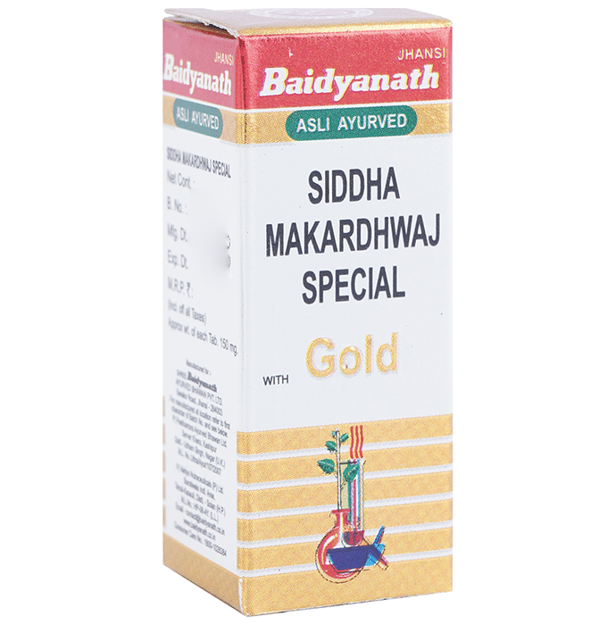 Baidyanath (Jhansi) Siddha Makardhwaj Special with Gold