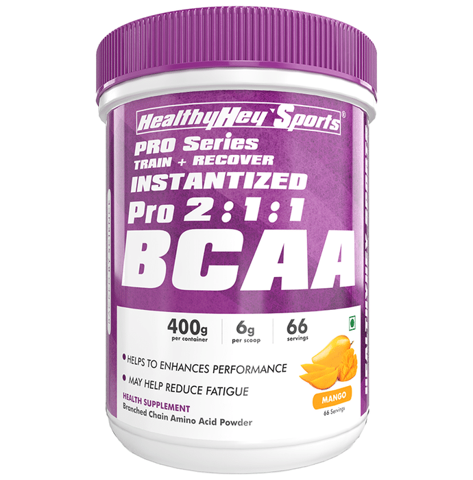 HealthyHey Sports Instantized Pro 2:1:1 BCAA Mango Candy