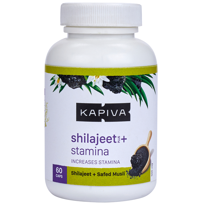 Kapiva Shilajeet Plus Stamina Capsule