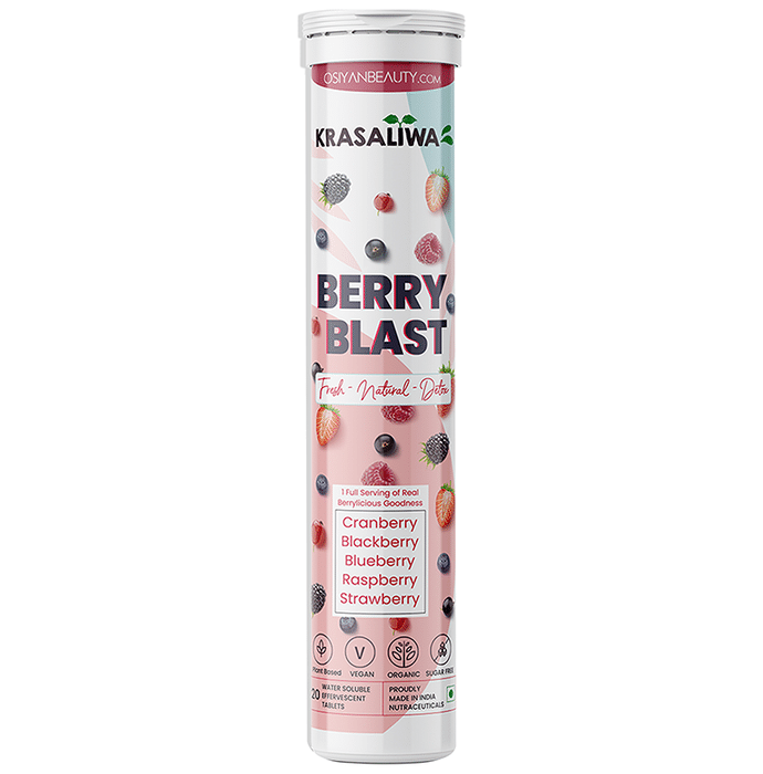 Krasaliwa Berry Blast Water Soluble Effervescent Tablet