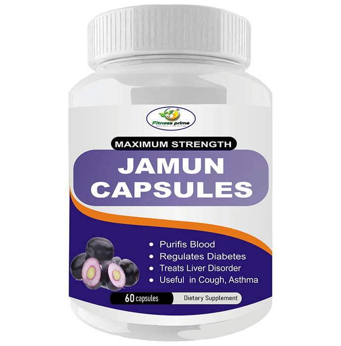 Fitness Prime Maximum Strength Jamun Capsule