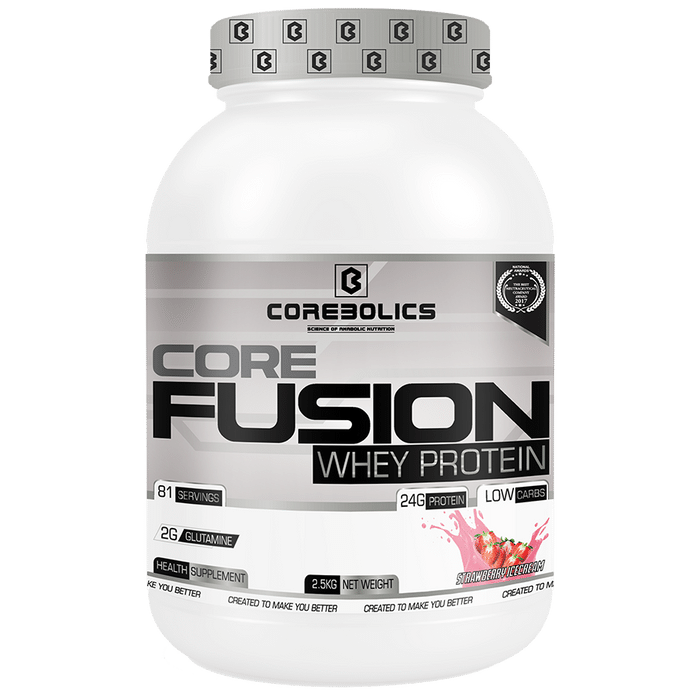 Corebolics Core Fusion Whey Protein Strawberry Ice-Cream