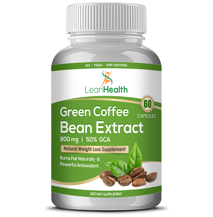 Leanhealth Green Coffee Bean Extract 800mg Capsule