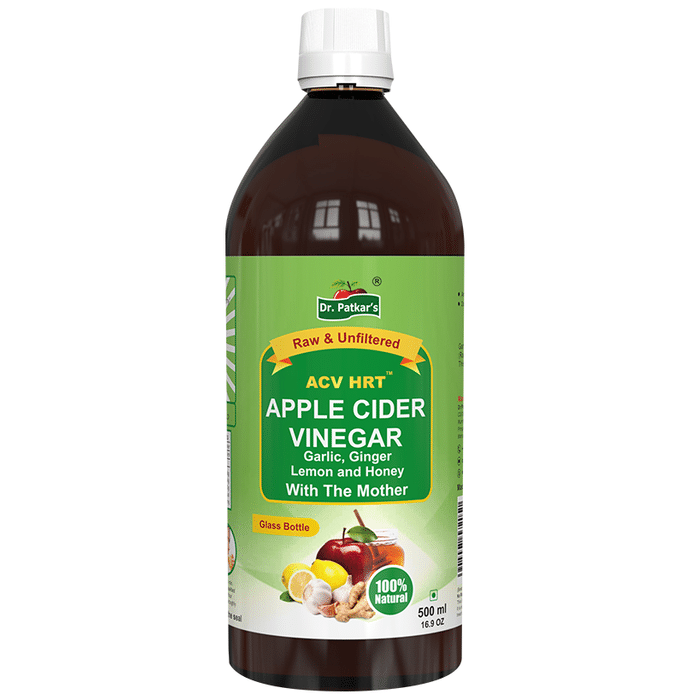 Dr. Patkar's Apple Cider Vinegar with Garlic, Ginger, Lemon and Honey