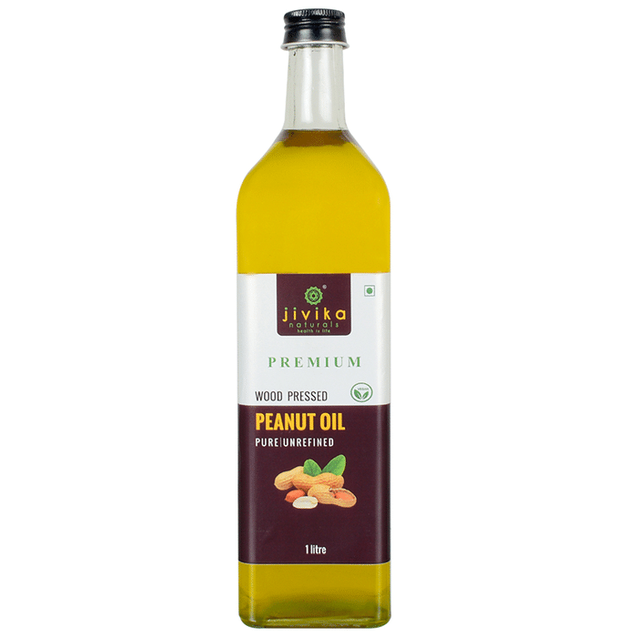 Jivika Naturals Premium Wood Pressed Peanut Oil