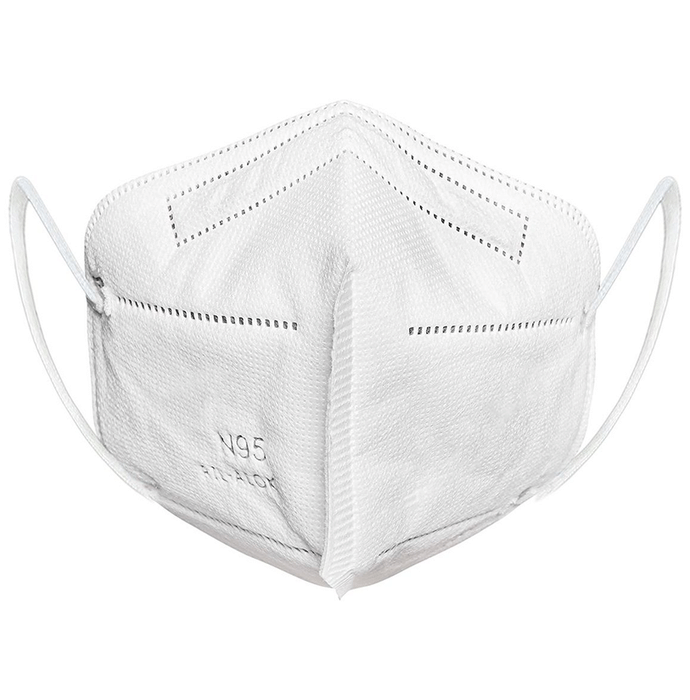 Alok Industries N95 Anti-Pollutent 4 Layer Ear Loop Mask