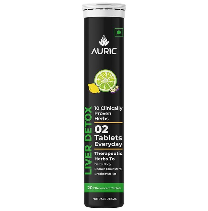 Auric Liver Detox Effervescent Tablet