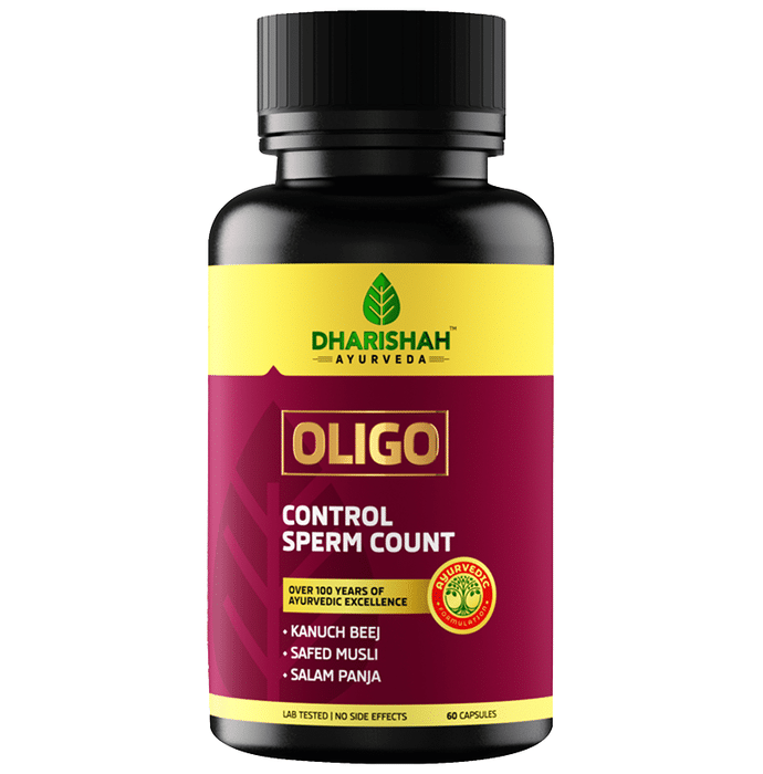 Dharishah Ayurveda Oligo Tablet Control Sperm Count