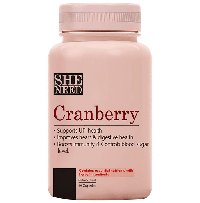 SheNeed Crave for Cranberry 400mg Capsule