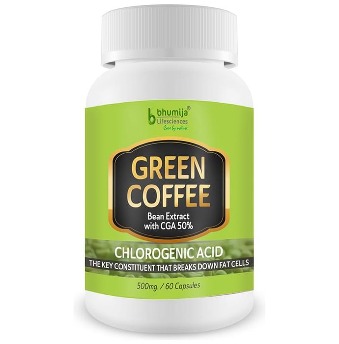 Bhumija Lifesciences Green Coffee Bean Extract Capsule