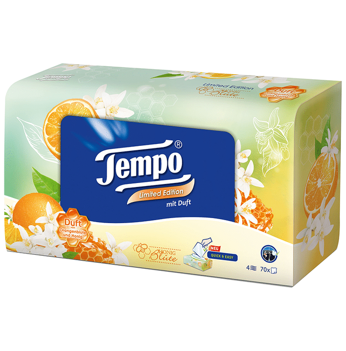 Tempo Limited Edition Facial Tissue 4 Ply