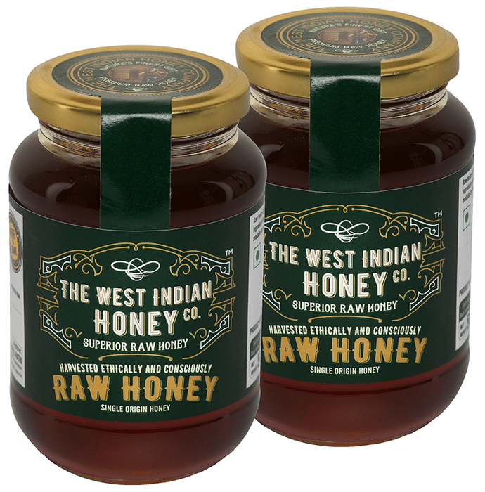 The West Indian Honey Co. Superior Raw Honey (500gm Each)